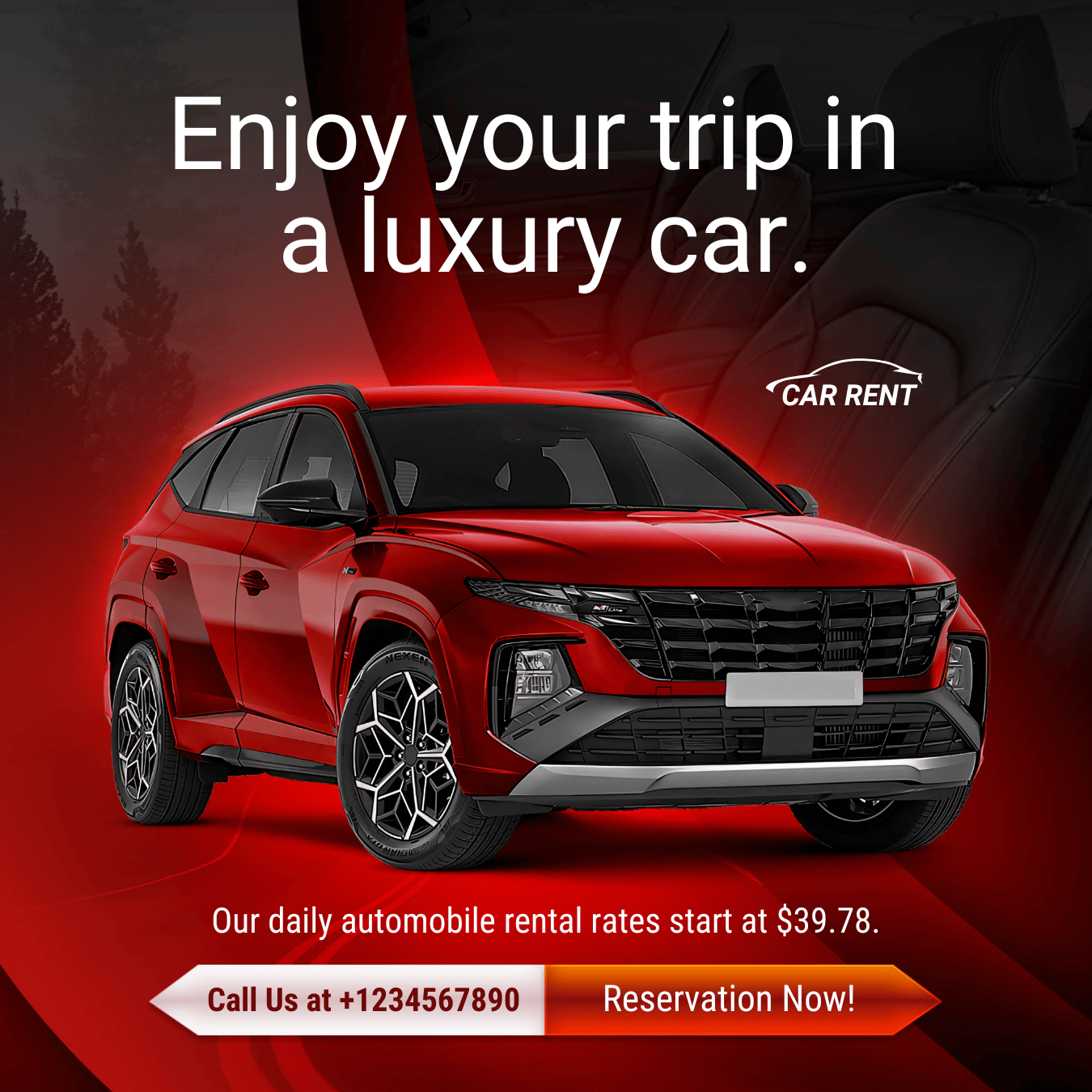 Social Media Management - Car Rental